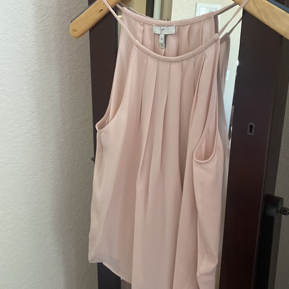 Lovely silk summer top in light mauve from Joie  size M. - Picture 2 of 3
